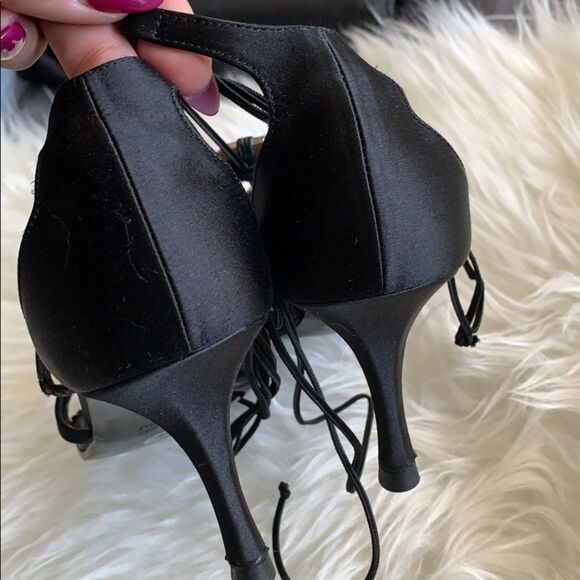 Escada Y2K Iridescent Jeweled Sandals - Picture 3 of 7